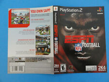 ESPN NFL Football 2K4 box art for Playstation 2